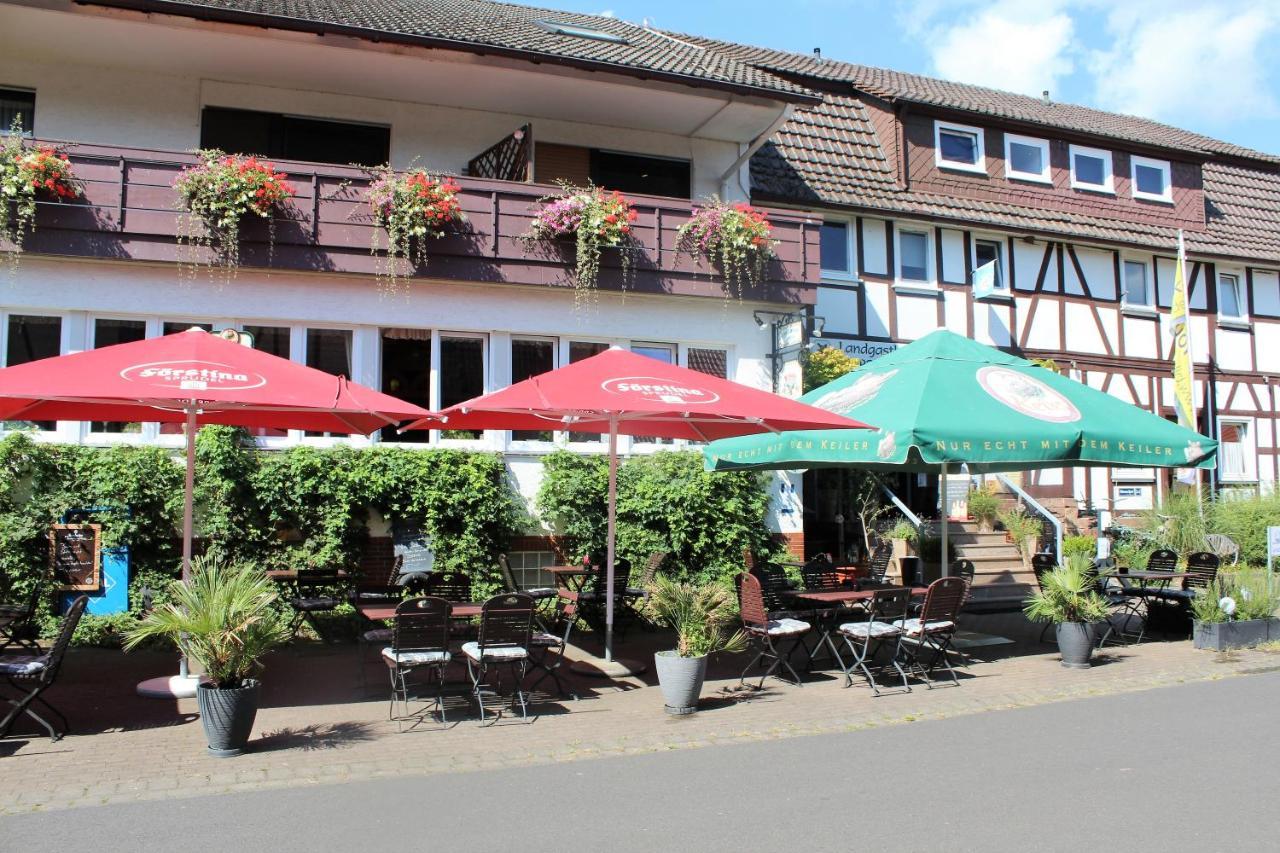 Landgasthof-Porta Schlitz Buitenkant foto